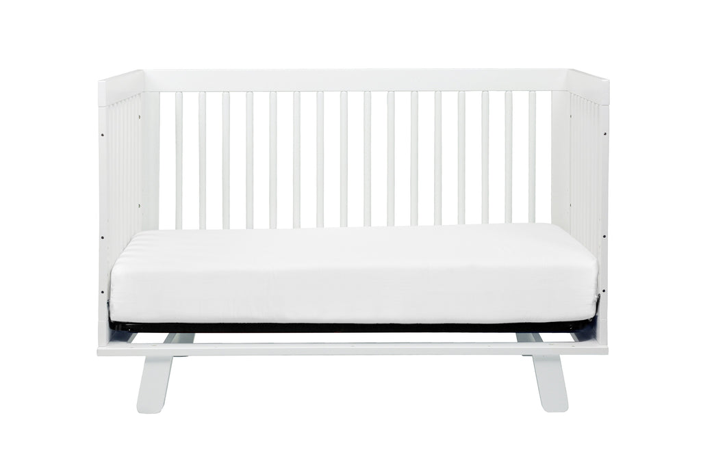 M4201W,Hudson 3-in-1 Convertible Crib with Toddler Bed Conversion Kit in White Finish
